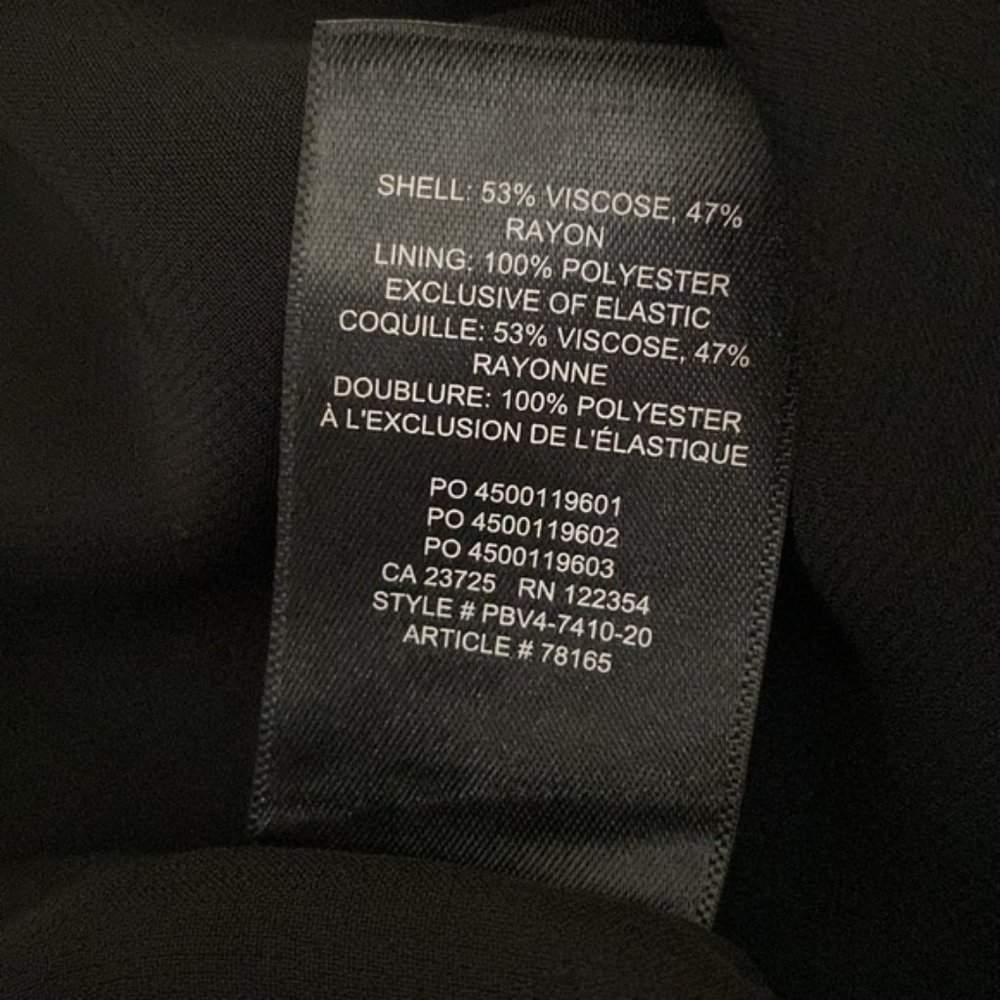 ❗️SOLD❗️Aritzia Wilfred Black Pursuit Mini Skirt Size 8 - Picture 11 of 11